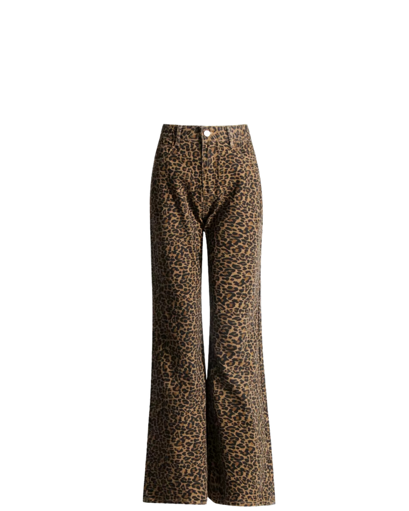 Mini Flare Leopard Jean