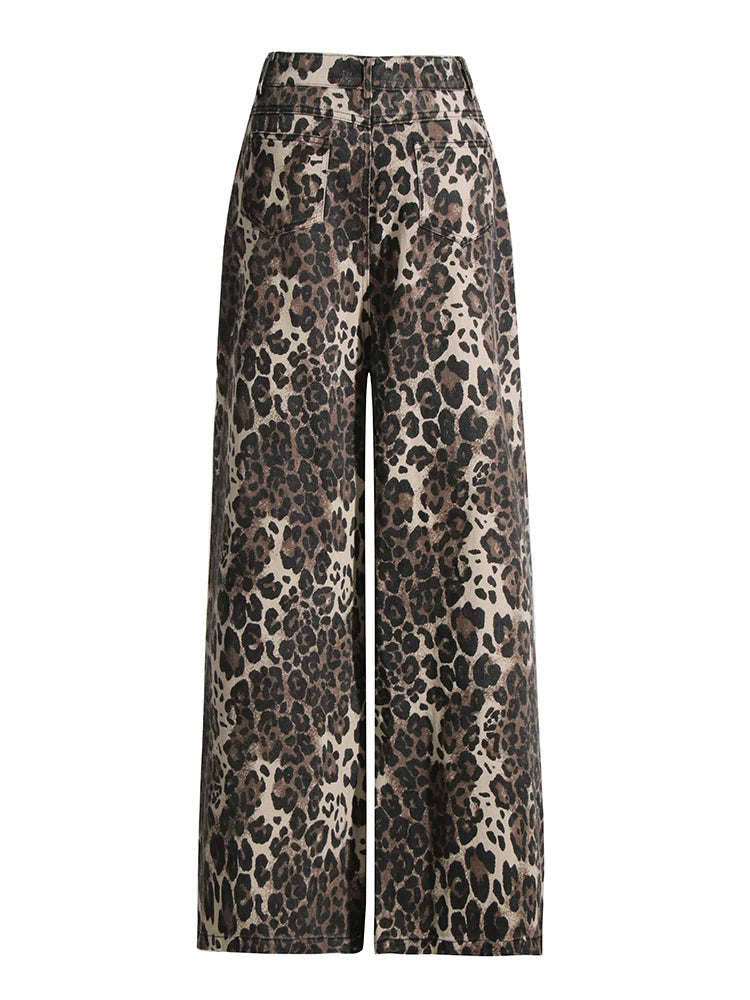 Leopard Relaxed Fit Jean