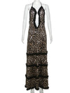 Laila Leopard Print Maxi