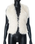 Luxe Backless Faux Fur Vest