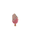 Ice Cream Shaped Rhinestone Clutch