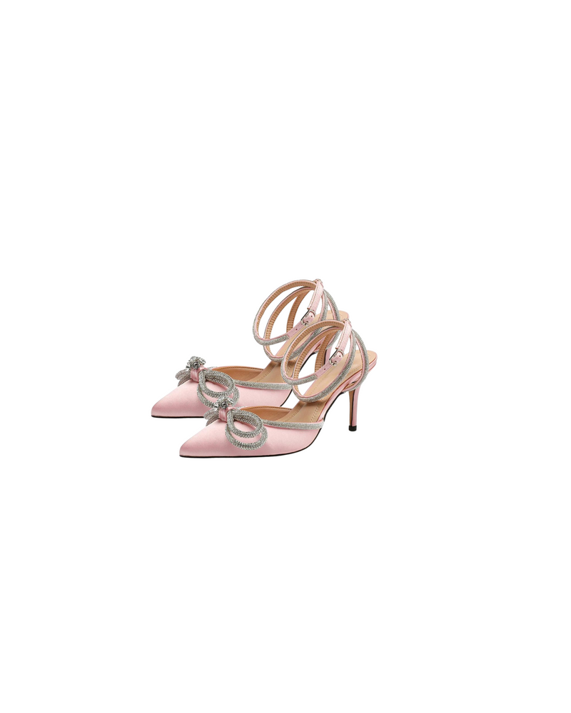 Giselle Bow Rhinestone Heel