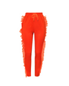 Mid Waist Side Tassel Pencil Pant