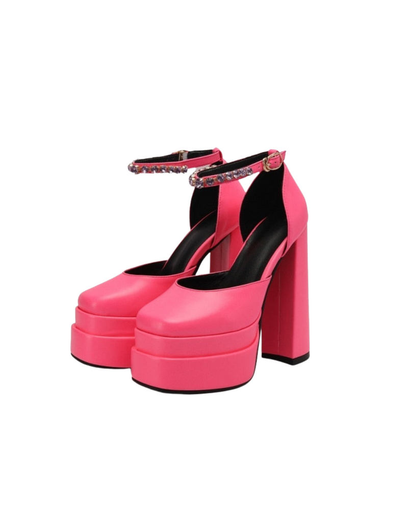 The Jasmine Platform Heel