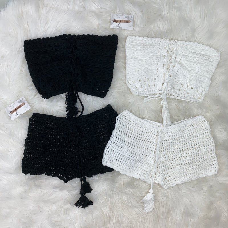 The Mini Crochet Cover Up Set