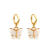 Butterfly Drop Earrings