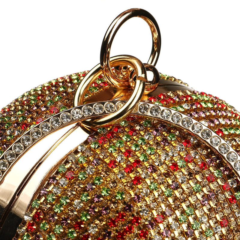 The Rhinestone Ball Bag